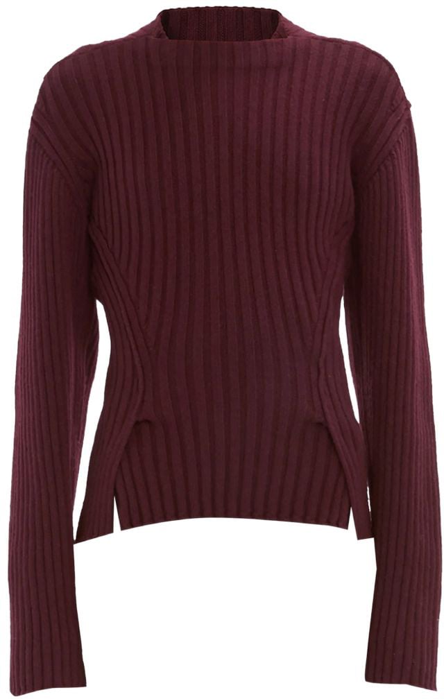 Victoria Beckham Sweaters Bordeaux Maroon