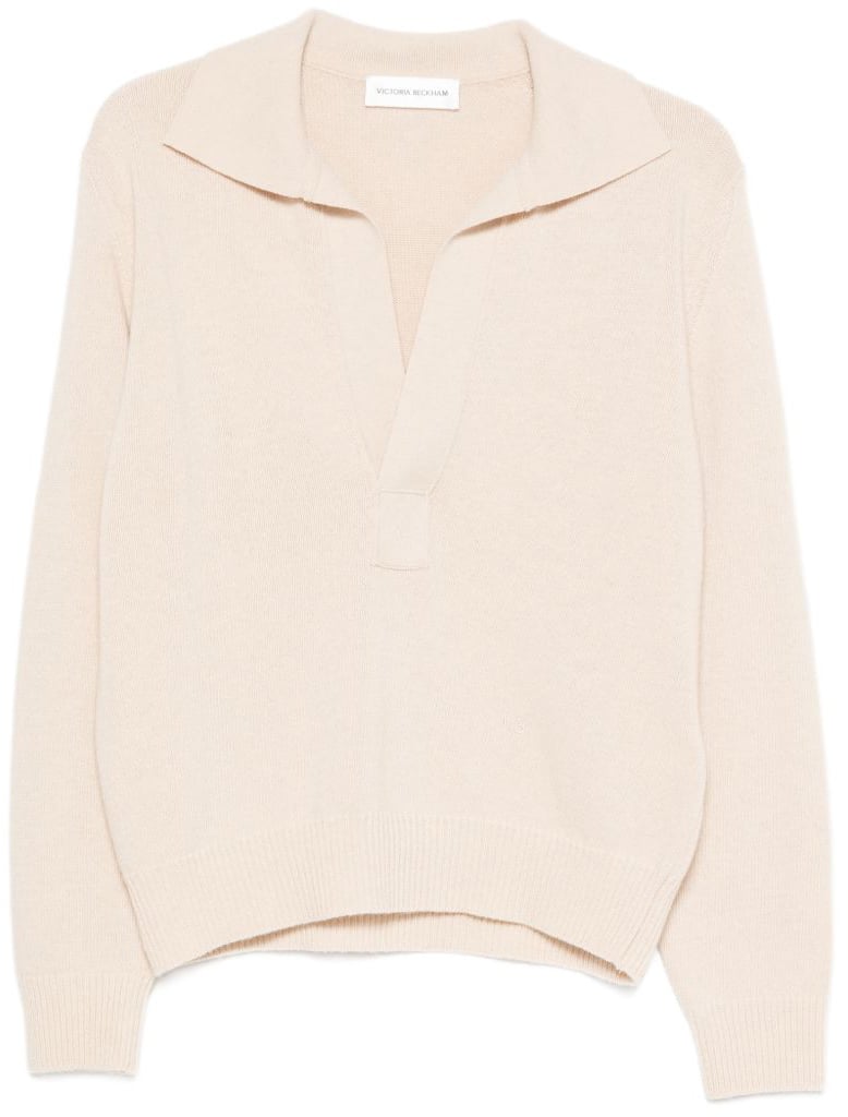 Victoria Beckham Sweaters Cream Wit