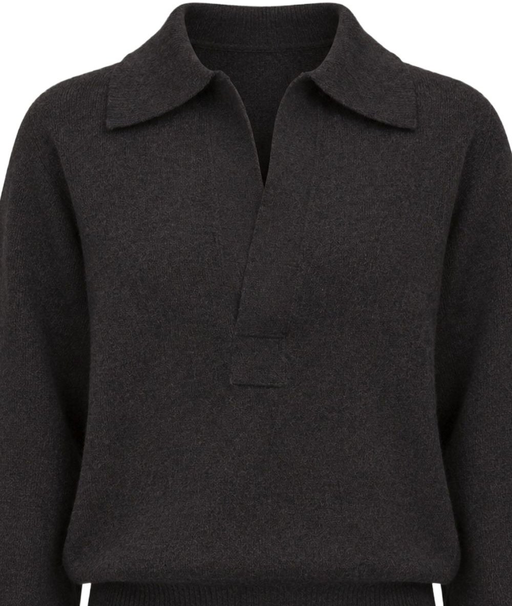 Victoria Beckham T-Shirts And Polos Ore Melange Donkergrijs