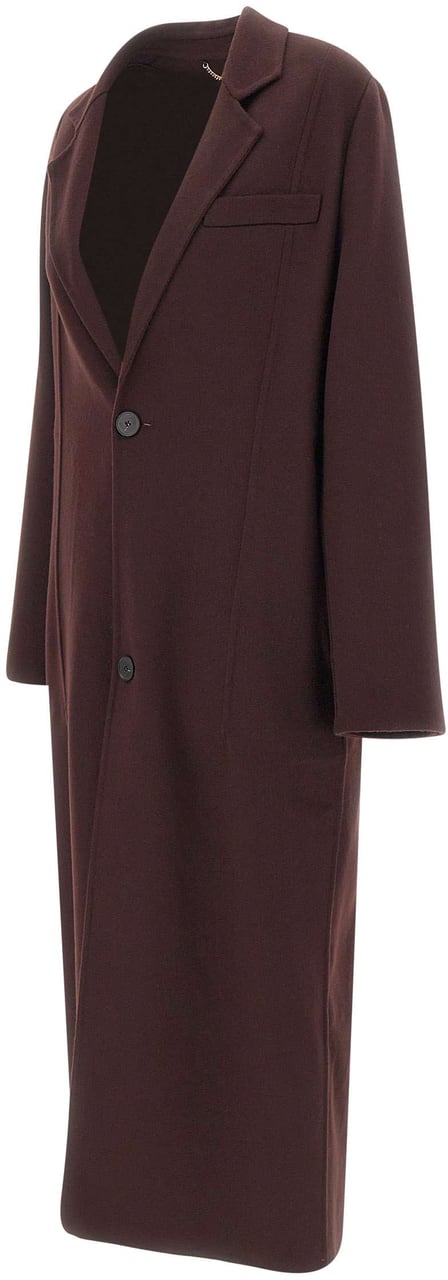 Victoria Beckham Coats Red Maroon