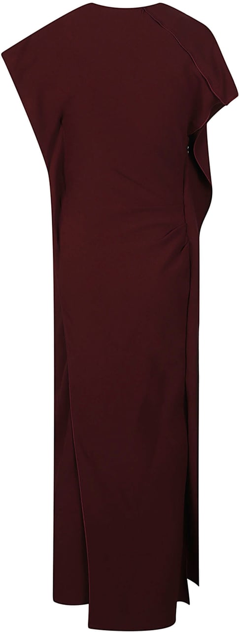 Victoria Beckham Victoria Midi Dress Red Rood
