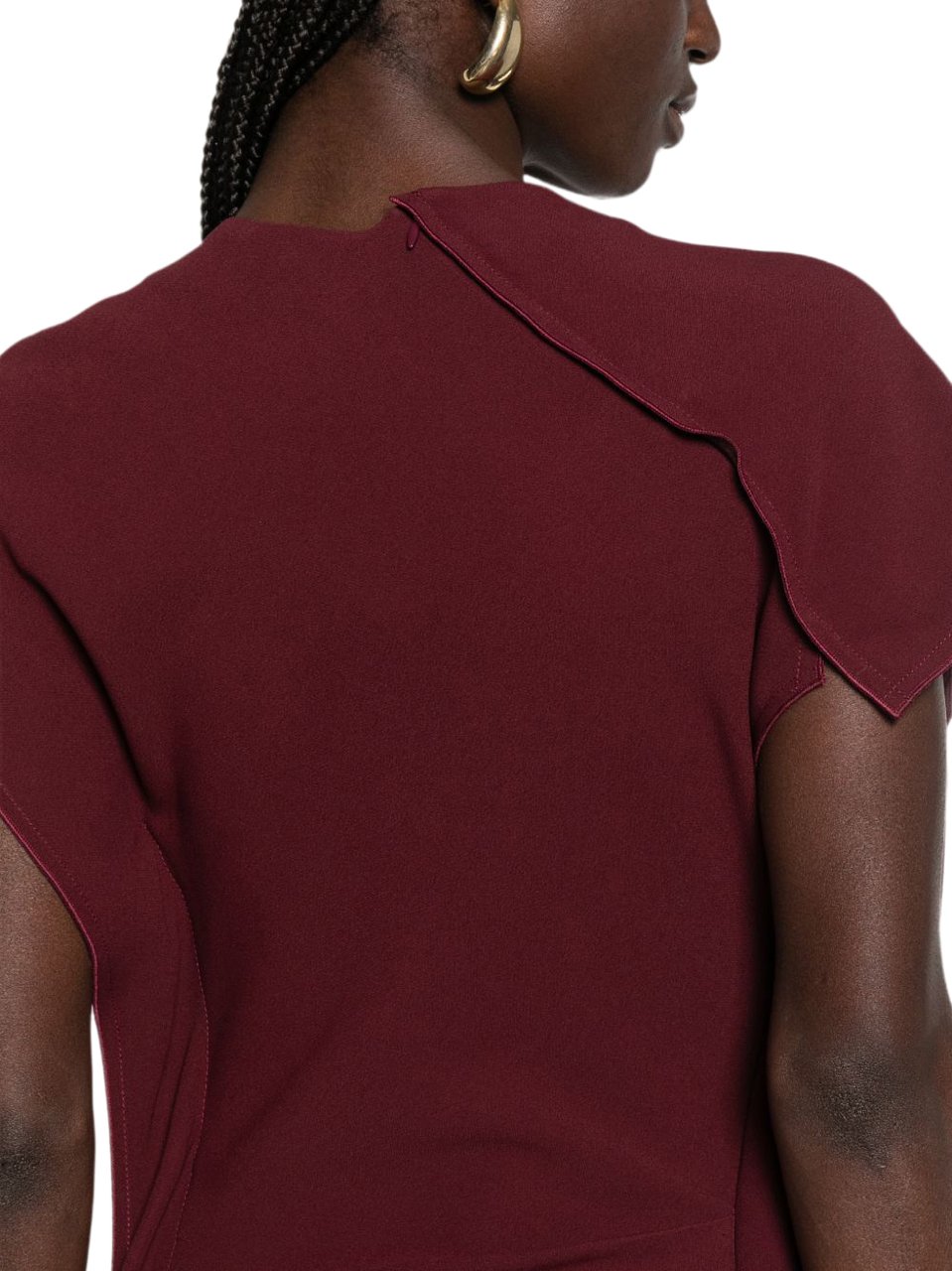 Victoria Beckham Dresses Red Maroon