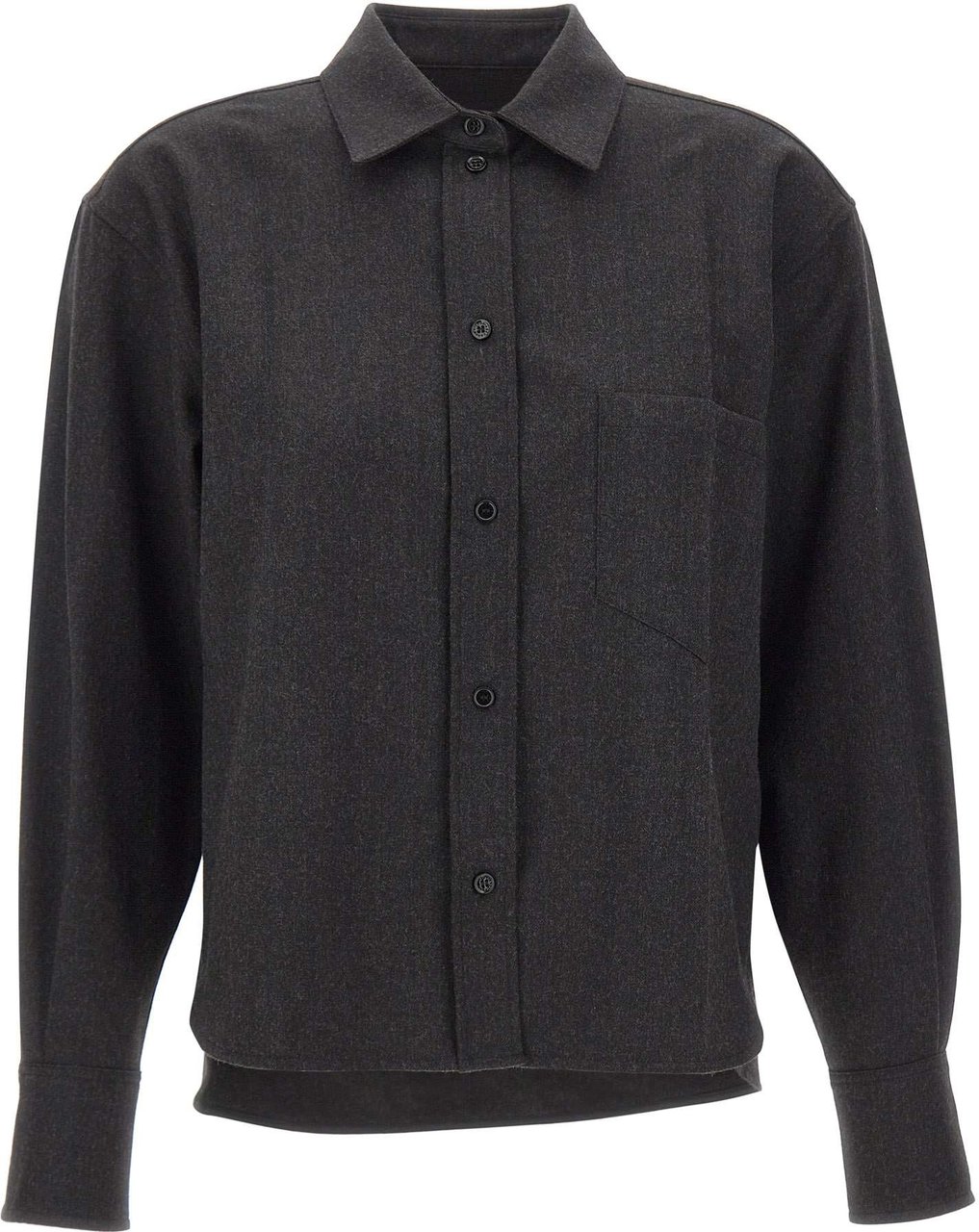 Victoria Beckham Shirts Grey Donkergrijs