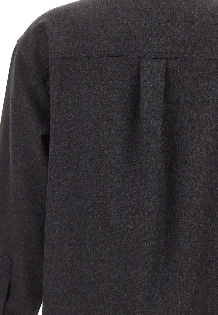 Victoria Beckham Shirts Grey Donkergrijs