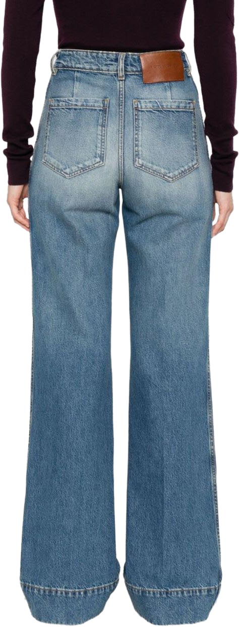 Victoria Beckham Jeans Blue Blauw