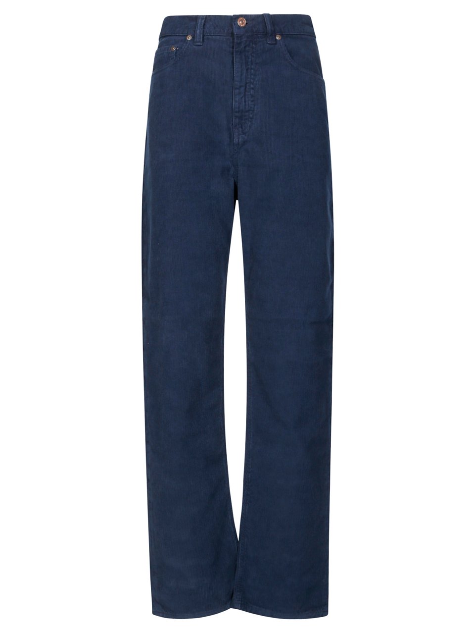 Victoria Beckham Suspended Design High-Waist Jeans with Straight Leg Cut Zwart