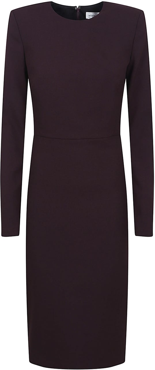 Victoria Beckham VICTORIA BECKHAM LONG SLEEVE T-SHIRT FITTED Rood