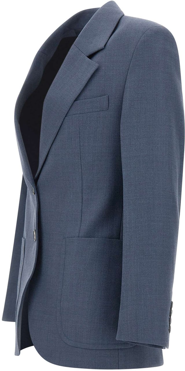 Victoria Beckham Jackets Blue Blauw