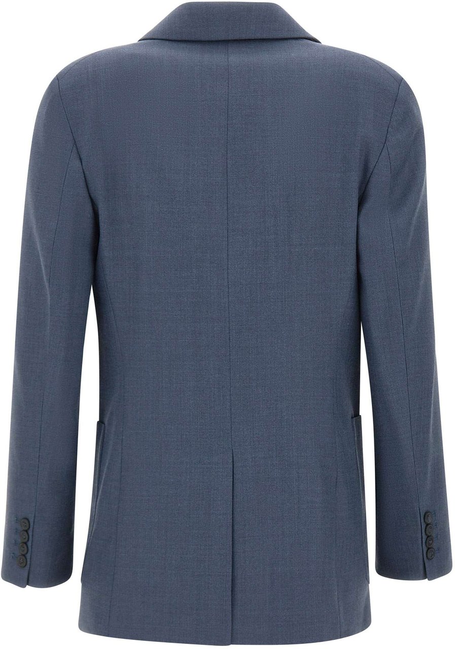 Victoria Beckham Jackets Blue Blauw