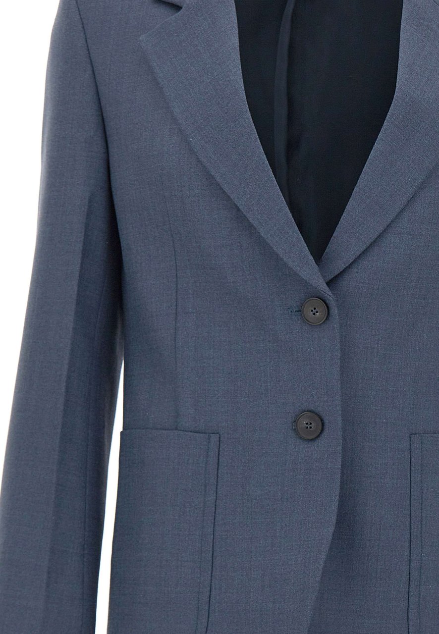 Victoria Beckham Jackets Blue Blauw
