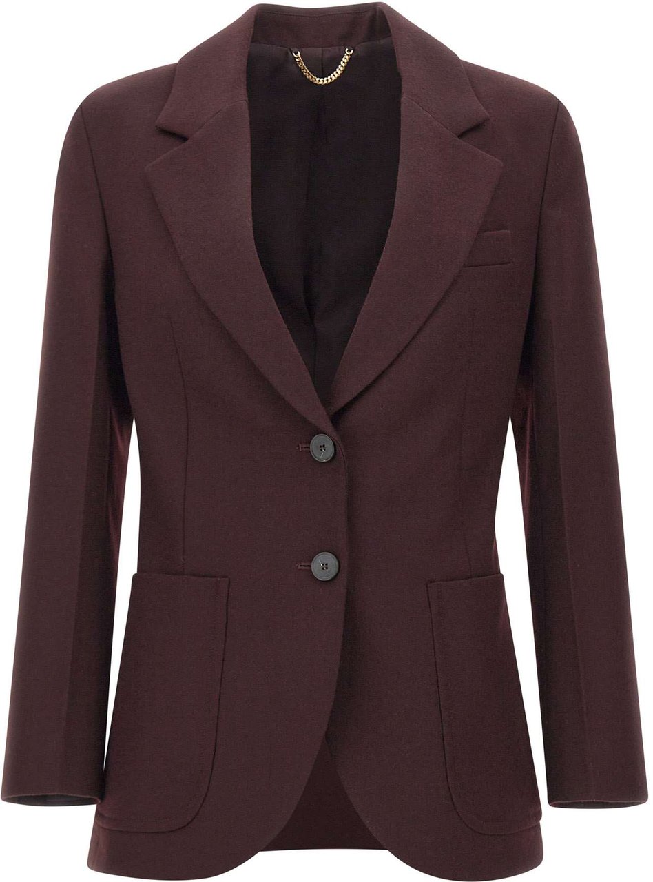 Victoria Beckham Jackets Red Maroon