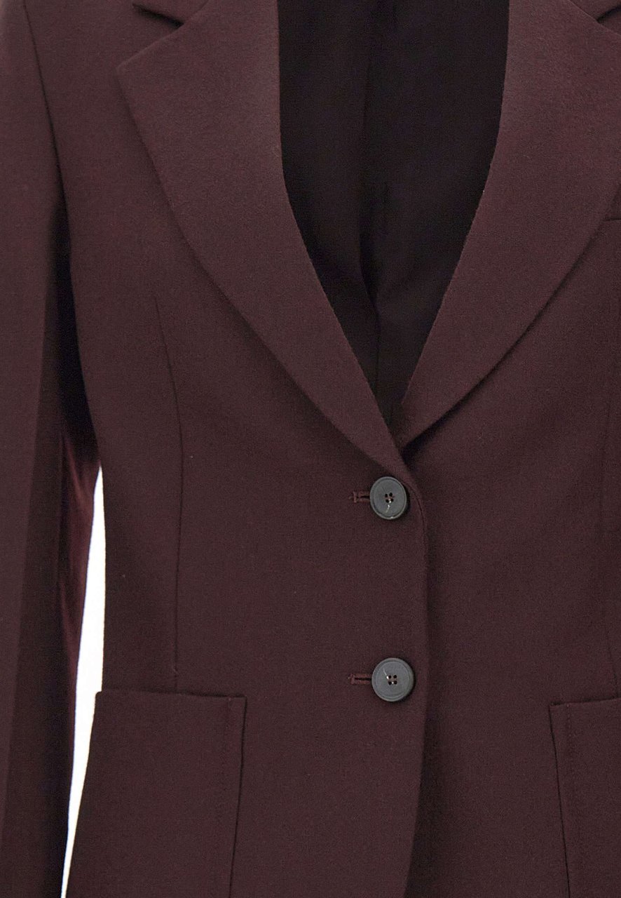 Victoria Beckham Jackets Red Maroon