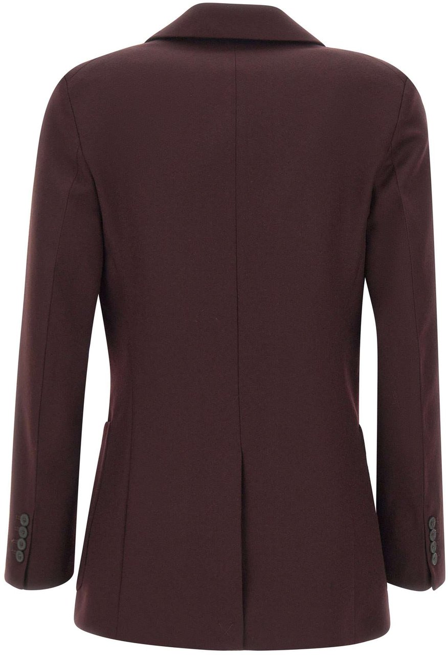 Victoria Beckham Jackets Red Maroon