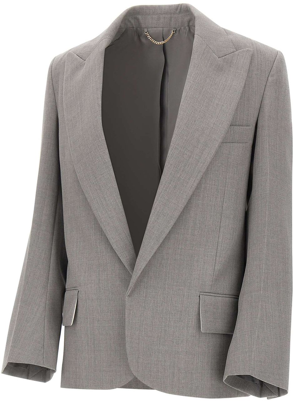 Victoria Beckham Jackets Grey Lichtgrijs