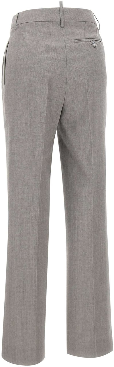 Victoria Beckham Trousers Grey Grijs