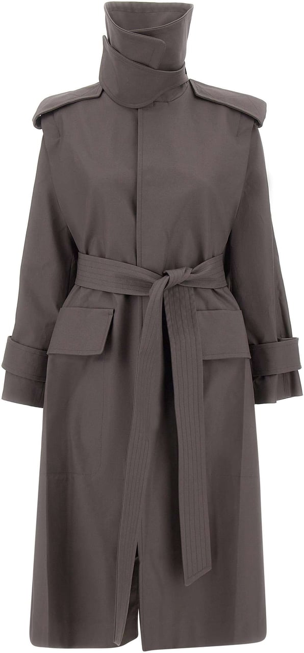 Victoria Beckham Coats Grey Taupe