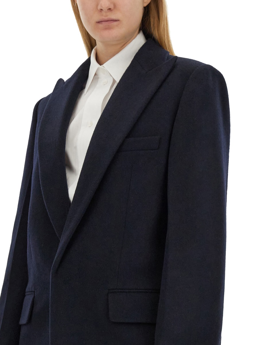 Victoria Beckham "PEAK LABEL" JACKET Blauw