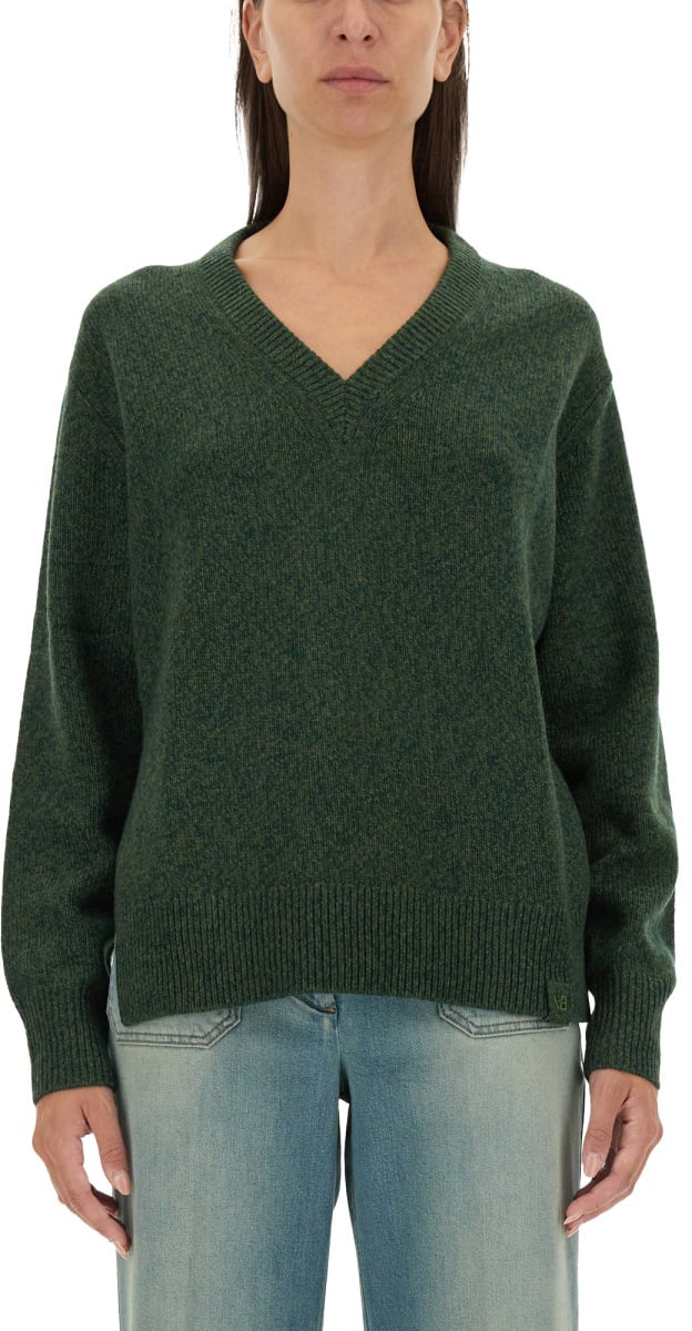 Victoria Beckham WOOL JERSEY. Groen