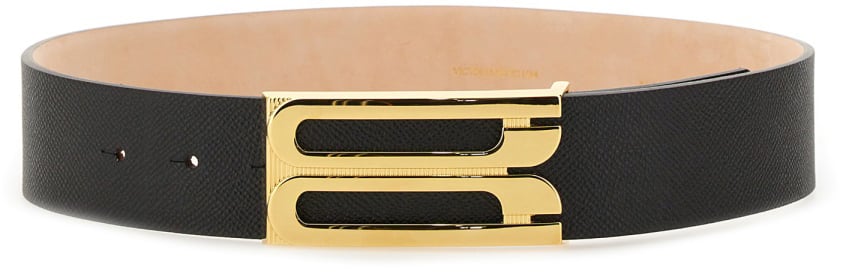 Victoria Beckham JUMBO FRAME BELT Zwart