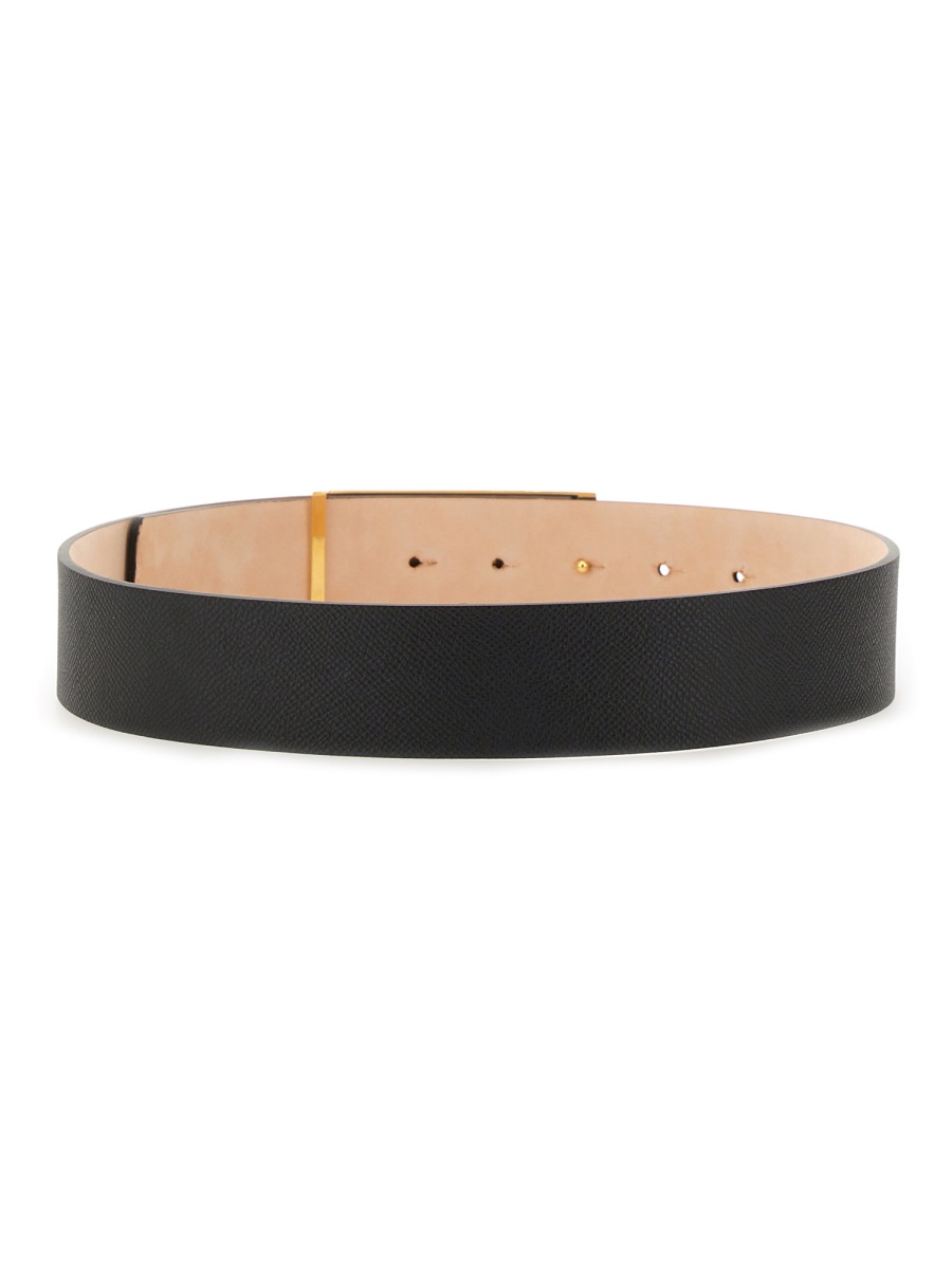 Victoria Beckham JUMBO FRAME BELT Zwart