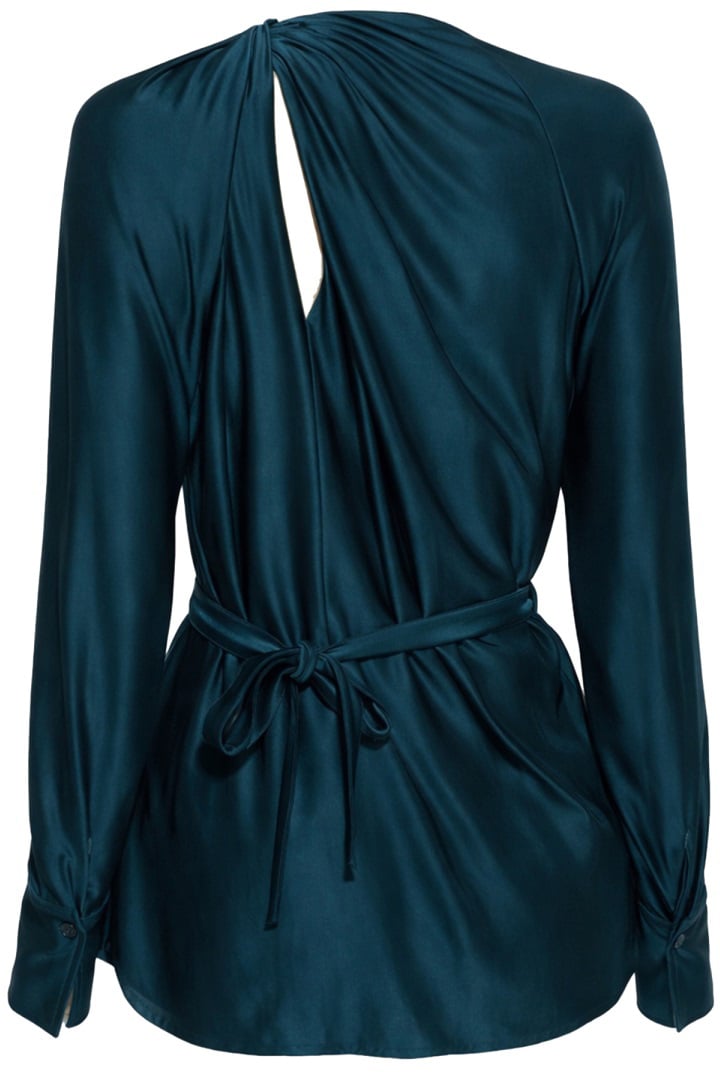 Victoria Beckham DRAPED BLOUSE Zwart