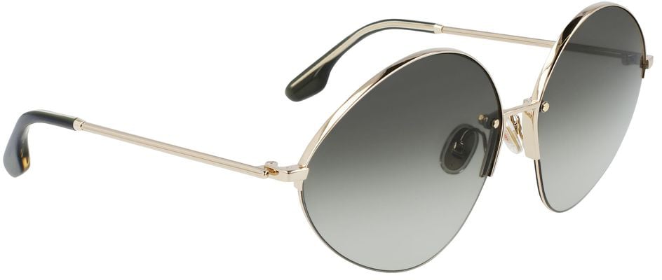 Victoria Beckham Gold Metal Sunglasses Goud