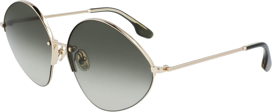 Victoria Beckham Gold Metal Sunglasses Goud