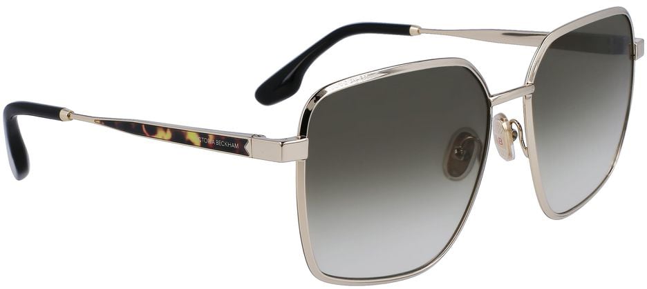 Victoria Beckham Bicolor Metal Sunglasses Divers