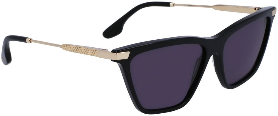 Victoria Beckham Black Acetate Sunglasses Zwart