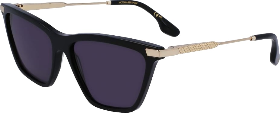 Victoria Beckham Black Acetate Sunglasses Zwart