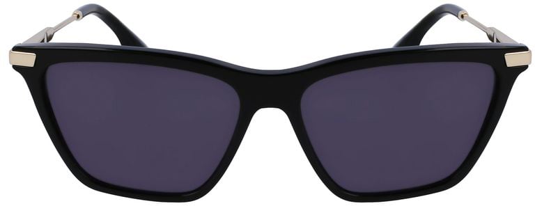 Victoria Beckham Black Acetate Sunglasses Zwart