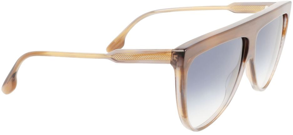 Victoria Beckham Brown Acetate Sunglasses Bruin