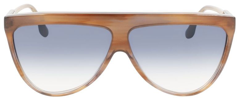 Victoria Beckham Brown Acetate Sunglasses Bruin