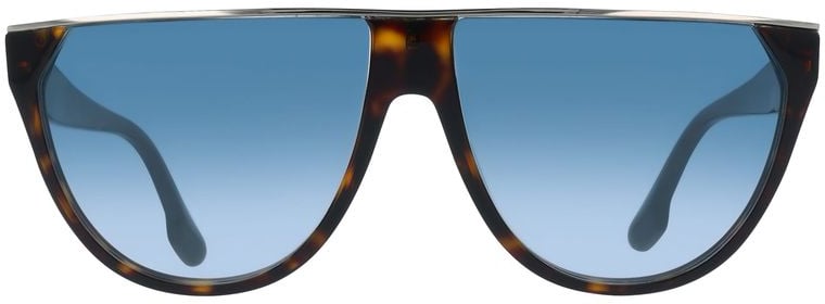 Victoria Beckham Brown Acetate Sunglasses Bruin