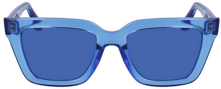 Victoria Beckham Blue Injected Sunglasses Blauw