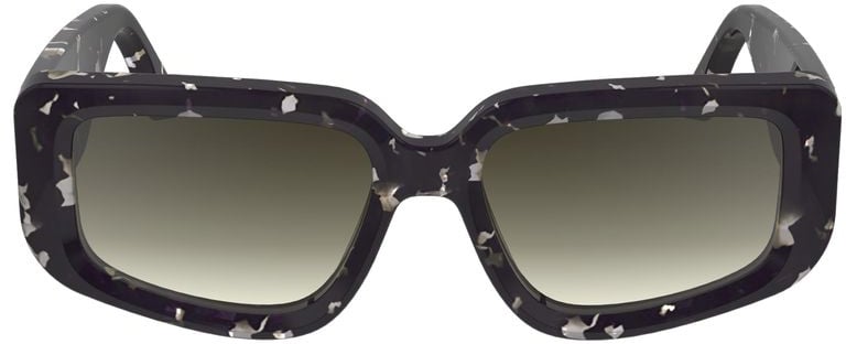 Victoria Beckham Black Acetate Sunglasses Zwart