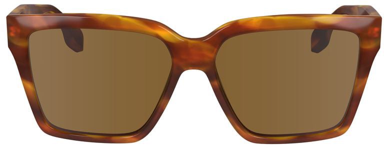 Victoria Beckham Brown Acetate Sunglasses Bruin