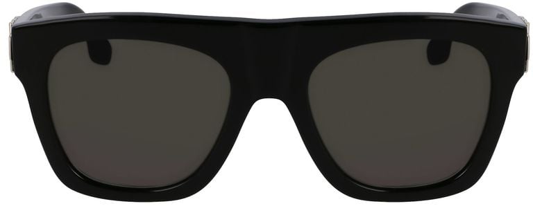 Victoria Beckham Black Acetate Sunglasses Zwart