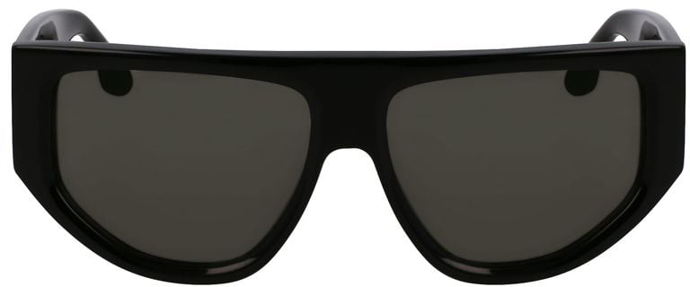 Victoria Beckham Black Acetate Sunglasses Zwart
