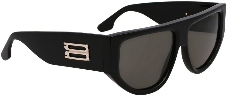 Victoria Beckham Black Acetate Sunglasses Zwart