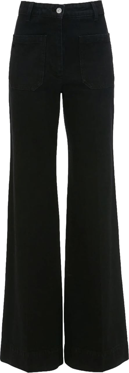 Victoria Beckham Alina Stretch Jeans Zwart