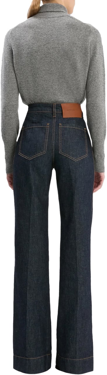 Victoria Beckham Alina Stretch Jeans Navy