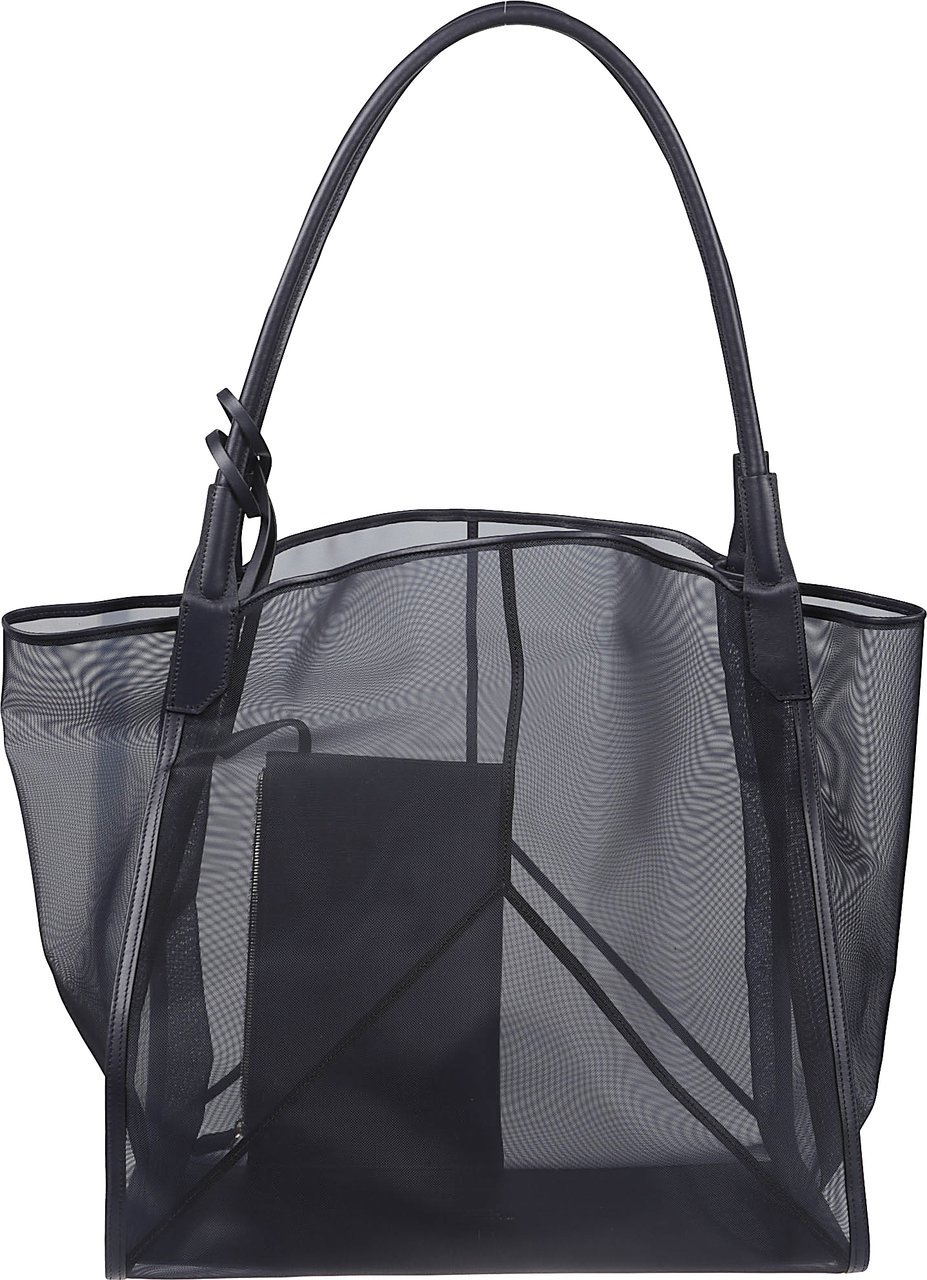 Victoria Beckham Large Victoria Tote Bag Blue Blauw