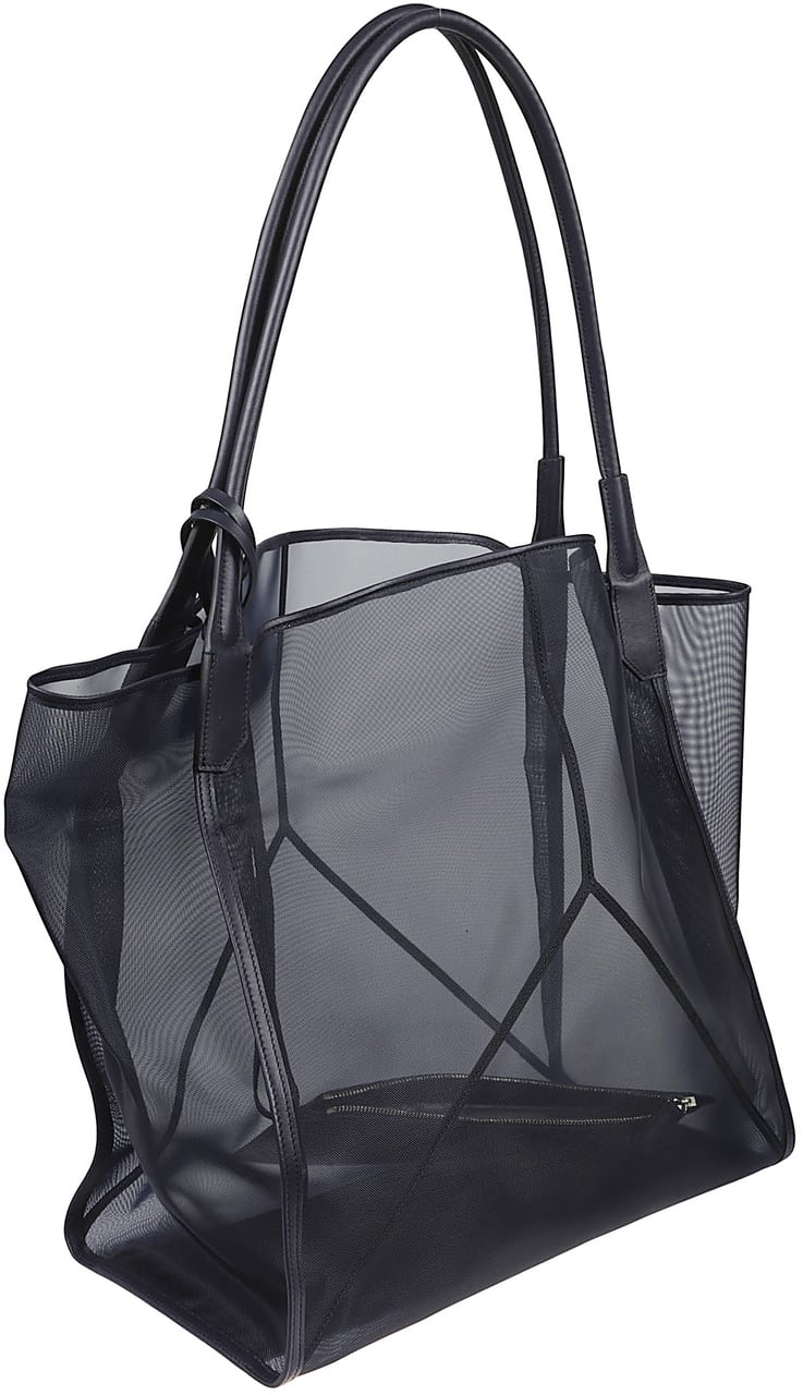 Victoria Beckham Large Victoria Tote Bag Blue Blauw