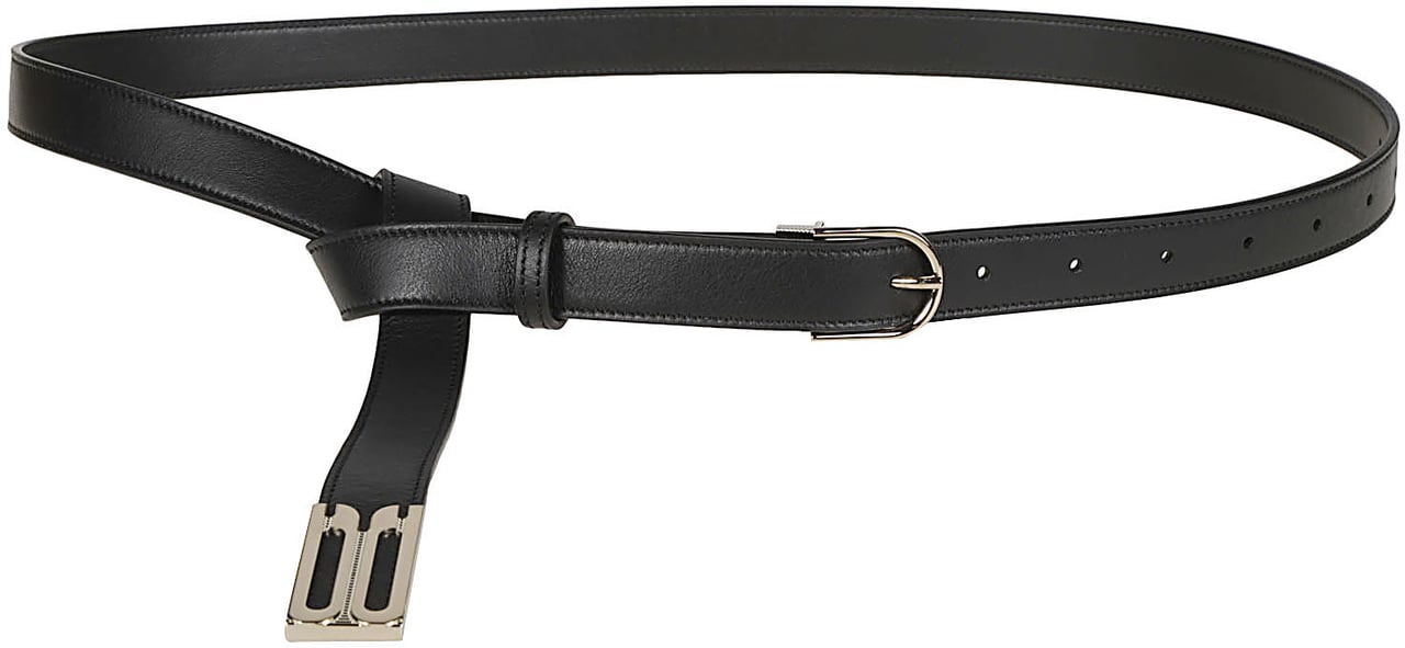Victoria Beckham Dorian B Finite Belt Black Zwart
