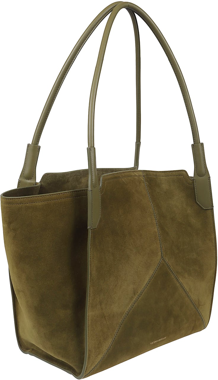 Victoria Beckham Small Victoria Tote Bag Green Groen