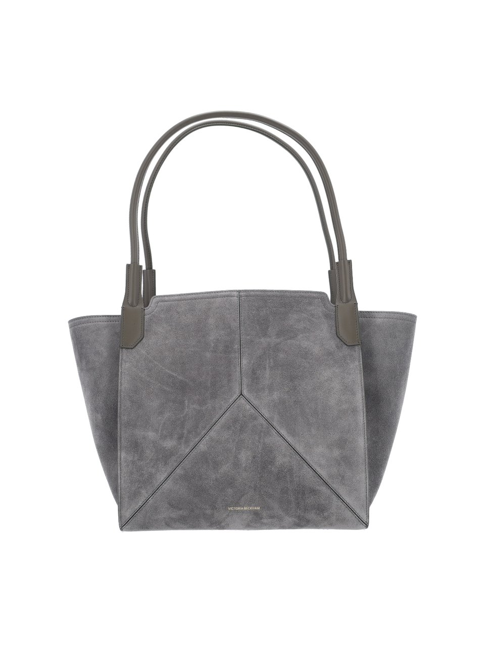Victoria Beckham Structured Grey Bag with Minimalist Design Grijs