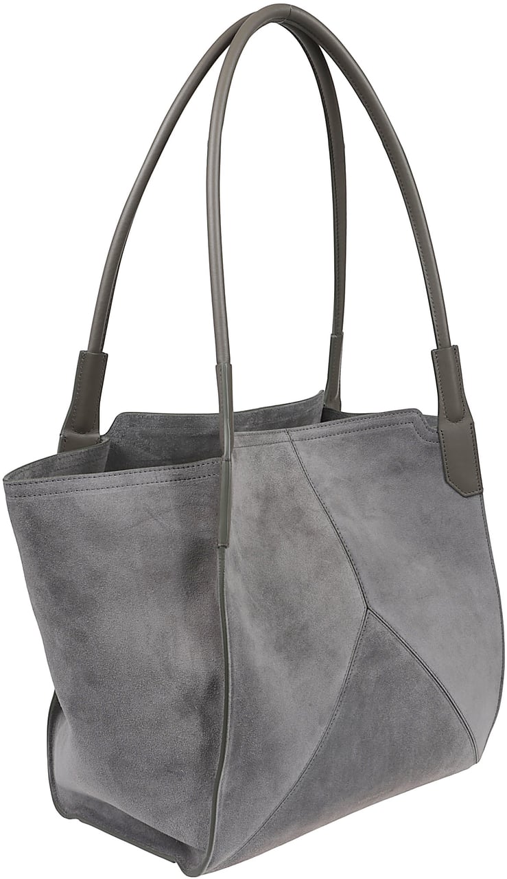 Victoria Beckham Small Victoria Tote Bag Grey Grijs