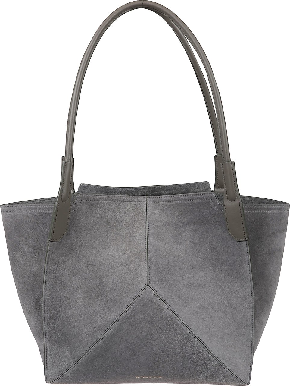 Victoria Beckham Small Victoria Tote Bag Grey Grijs