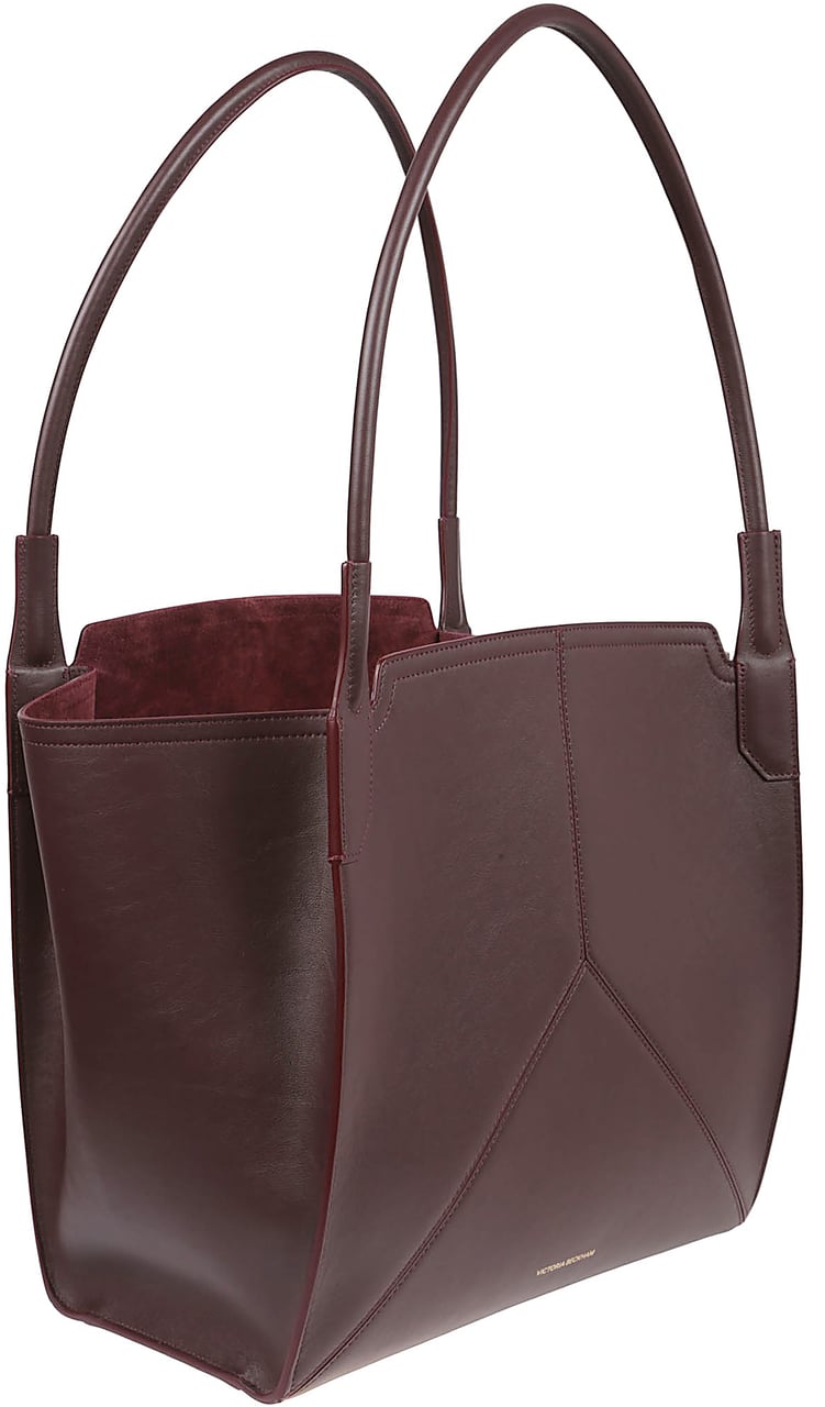 Victoria Beckham Small Victoria Tote Bag Brown Bruin